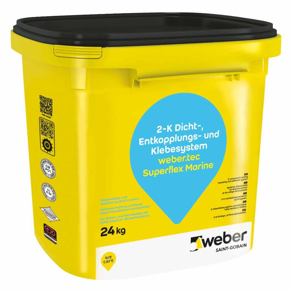Packshot weber.tec Superflex Marine Verpackungsbild von weber.tec Superflex Marine